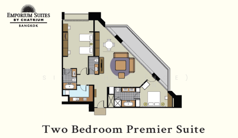Emporium Suites by Chatrium, Bangkok, 622 Sukhumvit 24 Road, Khong Tan, Khlong Toei, Bangkok, 2 Bedrooms, 200 sqm, Apartment For Rent, by Sittichai (Ice) Tulyanon, 60255735 - DDproperty.com