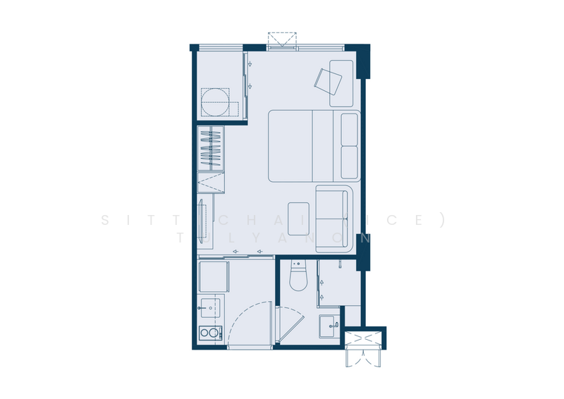 Atmoz Tropicana Bangna, Bangkok, 22 Bang Na-Trat Frontage Rd, Bang Na, Bang Na, Bangkok, 1 Bedroom, 23 sqm, Condo For Sale, by Sittichai (Ice) Tulyanon, 60255887 - DDproperty.com