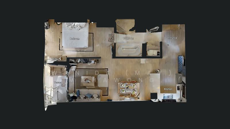 Baan Mai Khao : บ้านไม้ขาว ภูเก็ต, ภูเก็ต, 8 Moo 3, ไม้ขาว, ถลาง, ภูเก็ต, 63 ตร.ม., คอนโด ให้เช่า, โดย Wanida (May) Mahawong, 60255894 - DDproperty.com