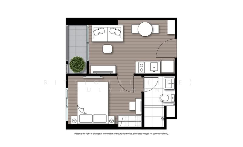 NUE Noble Ratchada-Lat Phrao, Bangkok, Lat Phrao Road, Chan Kasem, Chatuchak, Bangkok, 1 Bedroom, 23 sqm, Condo For Sale, by Sittichai (Ice) Tulyanon, 60255920 - DDproperty.com