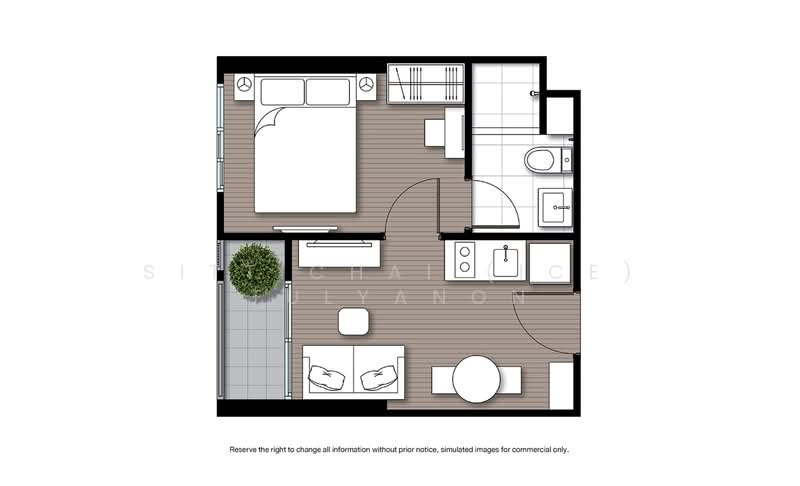 NUE Noble Ratchada-Lat Phrao, Bangkok, Lat Phrao Road, Chan Kasem, Chatuchak, Bangkok, 1 Bedroom, 23 sqm, Condo For Sale, by Sittichai (Ice) Tulyanon, 60255920 - DDproperty.com