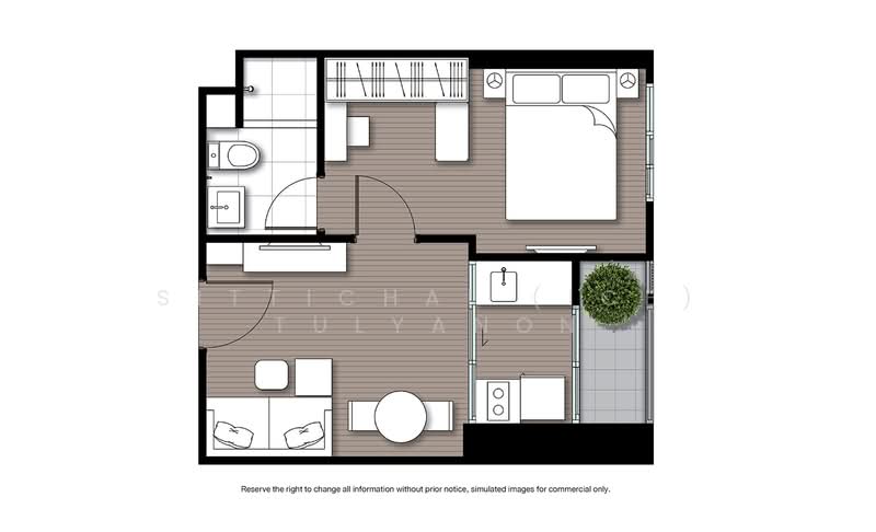 NUE Noble Ratchada-Lat Phrao, Bangkok, Lat Phrao Road, Chan Kasem, Chatuchak, Bangkok, 1 Bedroom, 23 sqm, Condo For Sale, by Sittichai (Ice) Tulyanon, 60255920 - DDproperty.com