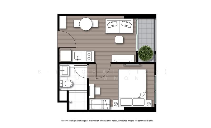 NUE Noble Ratchada-Lat Phrao, Bangkok, Lat Phrao Road, Chan Kasem, Chatuchak, Bangkok, 1 Bedroom, 23 sqm, Condo For Sale, by Sittichai (Ice) Tulyanon, 60255920 - DDproperty.com