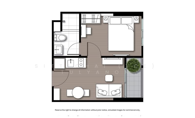 NUE Noble Ratchada-Lat Phrao, Bangkok, Lat Phrao Road, Chan Kasem, Chatuchak, Bangkok, 1 Bedroom, 23 sqm, Condo For Sale, by Sittichai (Ice) Tulyanon, 60255920 - DDproperty.com