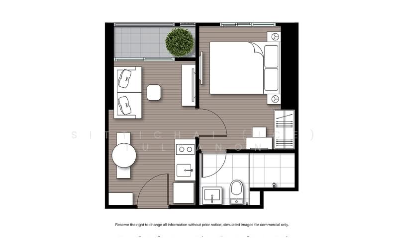 NUE Noble Ratchada-Lat Phrao, Bangkok, Lat Phrao Road, Chan Kasem, Chatuchak, Bangkok, 1 Bedroom, 23 sqm, Condo For Sale, by Sittichai (Ice) Tulyanon, 60255920 - DDproperty.com