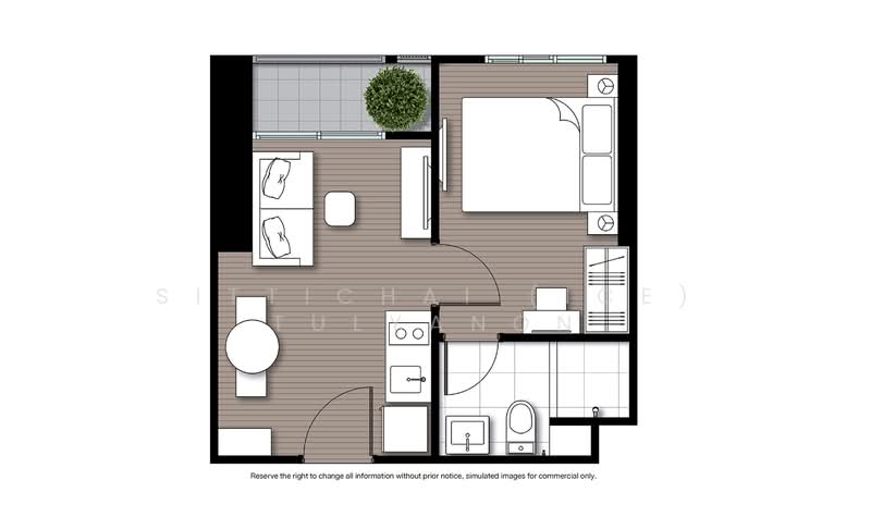 NUE Noble Ratchada-Lat Phrao, Bangkok, Lat Phrao Road, Chan Kasem, Chatuchak, Bangkok, 1 Bedroom, 23 sqm, Condo For Sale, by Sittichai (Ice) Tulyanon, 60255920 - DDproperty.com