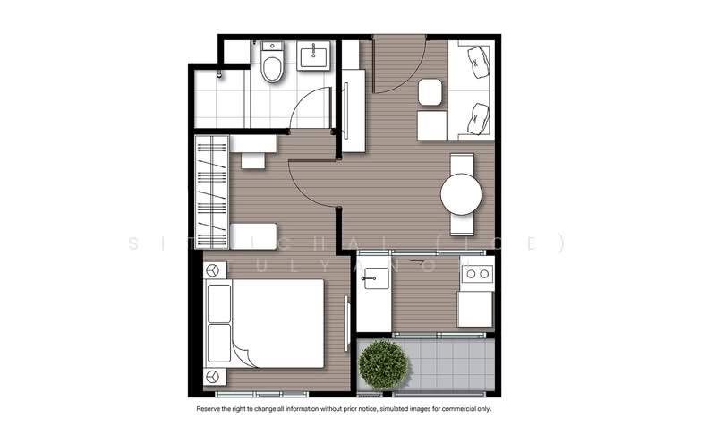 NUE Noble Ratchada-Lat Phrao, Bangkok, Lat Phrao Road, Chan Kasem, Chatuchak, Bangkok, 1 Bedroom, 23 sqm, Condo For Sale, by Sittichai (Ice) Tulyanon, 60255920 - DDproperty.com