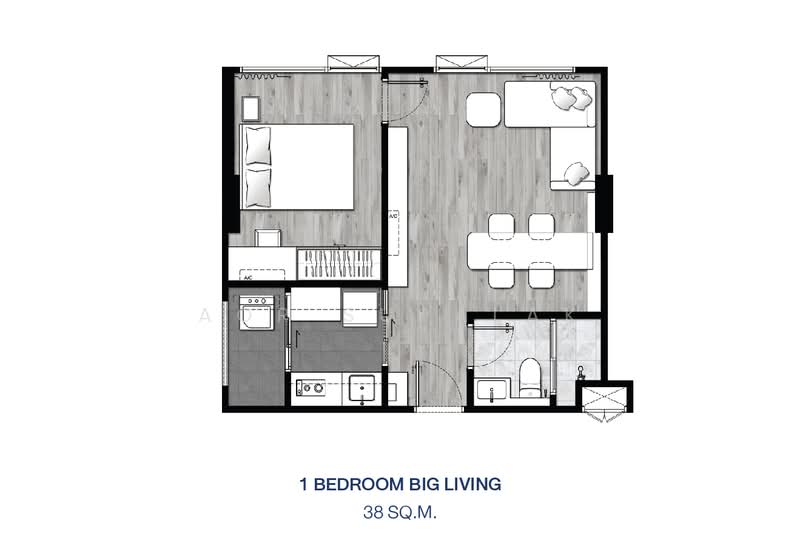 Condo U Kaset-Nawamin, Bangkok, 43 Lat Plakhao Road, Anusaowari, Bang Khen, Bangkok, 1 Bedroom, 30 sqm, Condo For Sale, by Sittichai (Ice) Tulyanon, 60256127 - DDproperty.com