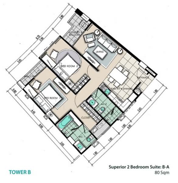 Harmony Living Paholyothin 11 : ฮาร์โมนี ลิฟวิ่ง พหลโยธิน 11, กรุงเทพ, 22 ซอย พหลโยธิน 11, สามเสนใน, พญาไท, กรุงเทพ, 86 ตร.ม., คอนโด ให้เช่า, โดย Sittichai (Ice) Tulyanon, 60256362 - DDproperty.com