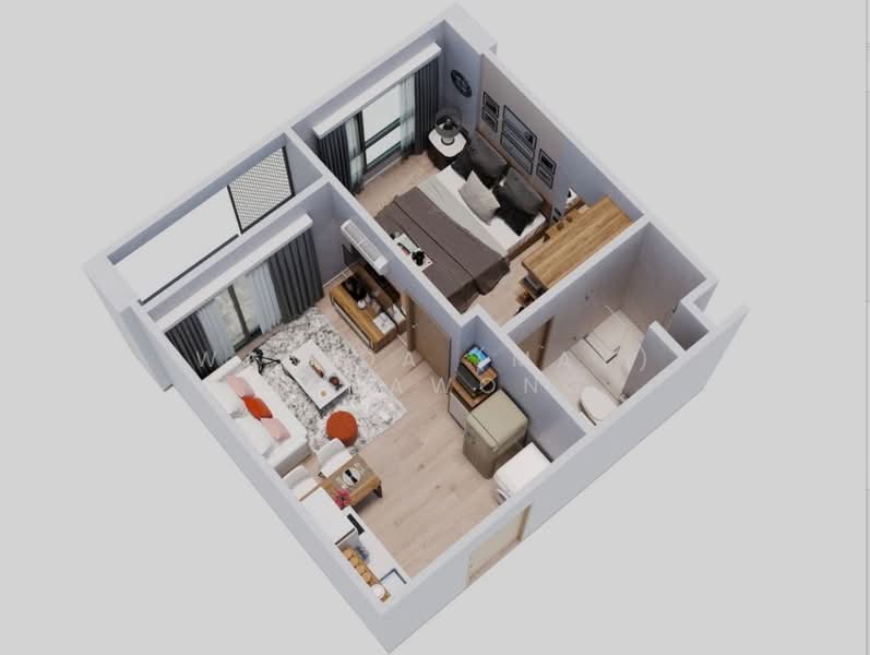 Space Cherngtalay Condominium, Phuket, Choeng Thale, Thalang, Phuket, 1 Bedroom, 28 sqm, Condo For Sale, by Wanida (May) Mahawong, 60256559 - DDproperty.com