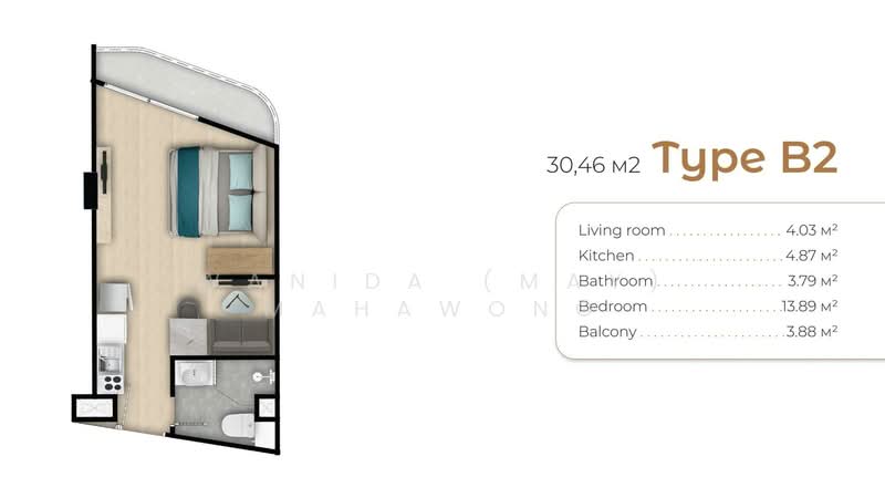 Aura Condominium, Phuket, 73 Soi Sermsuk, Rawai, Muang Phuket, Phuket, Studio, 29 sqm, Condo For Sale, by Wanida (May) Mahawong, 60256679 - DDproperty.com