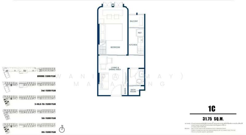 The Base Bukit Phuket, Phuket, 12 Vichitsongkram Rd, Wichit, Muang Phuket, Phuket, 1 Bedroom, 32 sqm, Condo For Sale, by Wanida (May) Mahawong, 60256753 - DDproperty.com