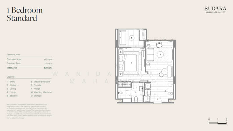 Sudara Residences : สุดารา เฟส 1, ภูเก็ต, ซอยเชิงทะเล 14, เชิงทะเล, ถลาง, ภูเก็ต, 52 ตร.ม., คอนโด ขาย, โดย Wanida (May) Mahawong, 60256873 - DDproperty.com