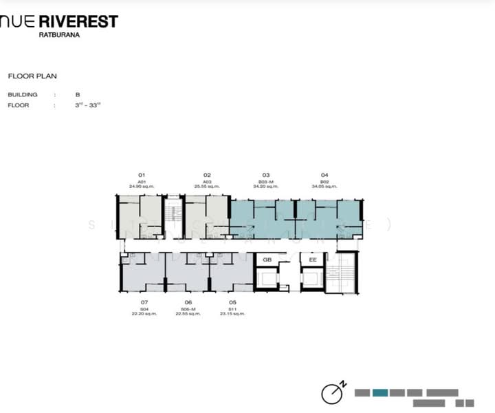 Nue Riverest Ratburana : นิว ริเวอร์เรสต์ ราษฎร์บูรณะ, กรุงเทพ, ถนน ราษฎร์บูรณะ, ราษฎร์บูรณะ, ราษฎร์บูรณะ, กรุงเทพ, 26 ตร.ม., คอนโด ขาย, โดย Sittichai (Ice) Tulyanon, 60256900 - DDproperty.com