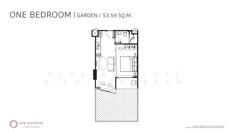 One Altitude Charoenkrung, Bangkok, 98 1 Chan Rd, Wat Prayakrai, Bang Kho Laem, Bangkok, 1 Bedroom, 32 sqm, Condo For Sale, by Sittichai (Ice) Tulyanon, 60257127 - DDproperty.com