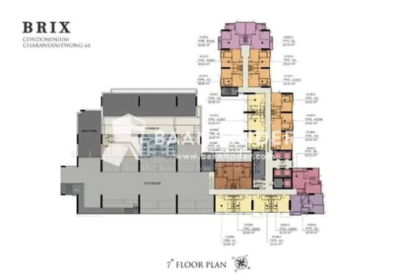 Brix Charan 64, Bangkok, 696 Charan Sanit Wong Road, Bang Yi Khan, Bang Phlat, Bangkok, 2 Bedrooms, 52 sqm, Condo For Sale, by Sittichai (Ice) Tulyanon, 60257221 - DDproperty.com