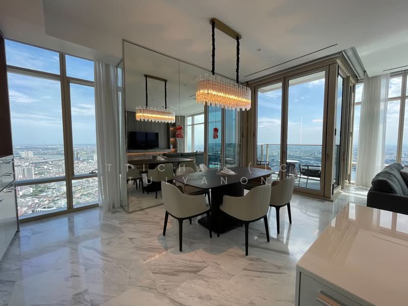 Four Seasons Private Residences, Bangkok, 300 Charoen Krung Road, Yan Nawa, Sathon, Bangkok, 2 Bedrooms, 132 sqm, Condo For Rent, by Sittichai (Ice) Tulyanon, 60257223 - DDproperty.com