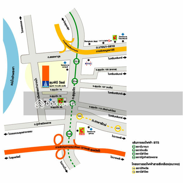 Lumpini Ville Sukhumvit 76-Bearing Station 2 : ลุมพินี วิลล์ สุขุมวิท 76-แบริ่ง สเตชั่น 2, สมุทรปราการ, ซอยสุขุมวิท 76, สำโรงเหนือ, เมืองสมุทรปราการ, สมุทรปราการ, 23 ตร.ม., คอนโด ให้เช่า, โดย ภารวี สุมังคะละ, 6053354 - DDproperty.com