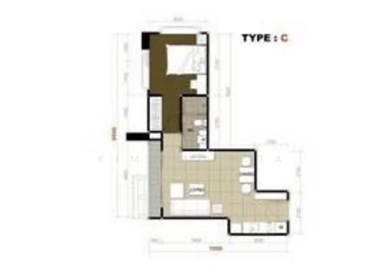 Circle Condominium : เซอร์เคิล คอนโดมิเนียม, กรุงเทพ, 1674 ซอยเพชรบุรี 36 ถนนเพชรบุรี, มักกะสัน, ราชเทวี, กรุงเทพ, 46 ตร.ม., คอนโด ให้เช่า, โดย Kim Nichada, 6276303 - DDproperty.com