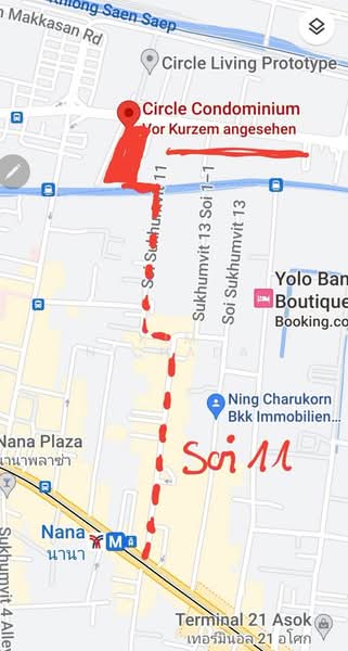 Circle Condominium, Bangkok, 1674 Soi Petchaburi 36 Petchaburi Road, Makkasan, Ratchathewi, Bangkok, 1 Bedroom, 46 sqm, Condo For Rent, by Kim Nichada, 6276303 - DDproperty.com