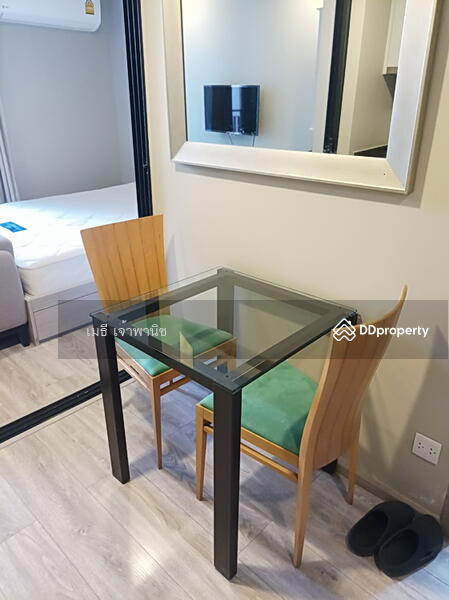 Maestro 14 Siam-Ratchathewi, Bangkok, Soi Phaya Nak, Thanon Phetchaburi, Ratchathewi, Bangkok, 1 Bedroom, 28 sqm, Condo For Rent, by Methee Chaopanich, 6550251 - โต๊ะทานอาหาร - Dining Table - DDproperty.com