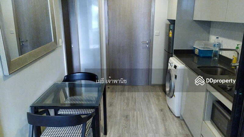 Maestro 14 Siam-Ratchathewi, Bangkok, Soi Phaya Nak, Thanon Phetchaburi, Ratchathewi, Bangkok, 1 Bedroom, 28 sqm, Condo For Rent, by Methee Chaopanich, 6550251 - ครัว - Kitchen - DDproperty.com