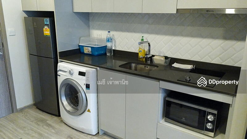 Maestro 14 Siam-Ratchathewi, Bangkok, Soi Phaya Nak, Thanon Phetchaburi, Ratchathewi, Bangkok, 1 Bedroom, 28 sqm, Condo For Rent, by Methee Chaopanich, 6550251 - ครัว - Kitchen - DDproperty.com