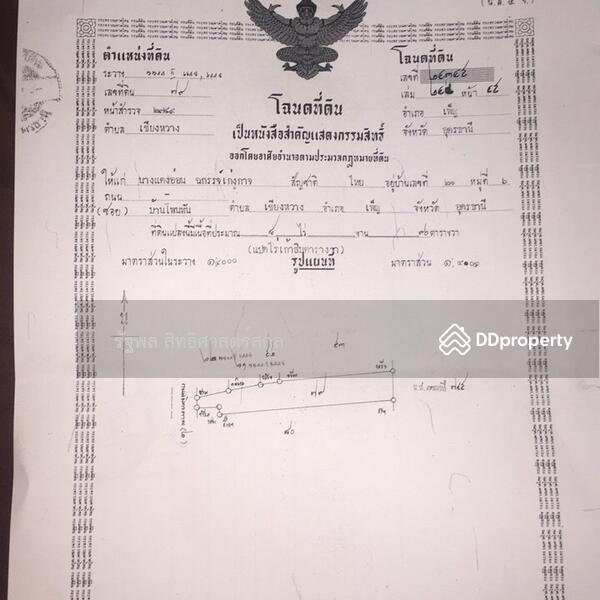 ที่ดินเปล่าติดถนน มิตรภาพอุดร หนองคาย, อุดรธานี, นาพู่, เพ็ญ, อุดรธานี, 28,852 ตร.ม., ที่ดิน ขาย, โดย รัฐพล สิทธิศาสตร์สกุล, 670757 - DDproperty.com
