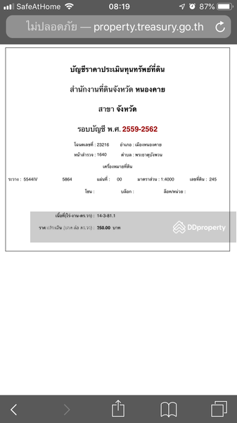 ขาย - ที่ดินเปล่า17ไร่ ใกล้โรงงานถาวรยางพารา, หนองคาย