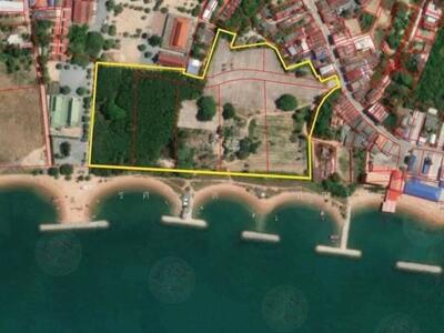 ขาย - ที่ดินนาจอมเทียน26 ติดทะเลบ้านอำเภอเป็นชายหาดส่วนตัว 26-1-41ไร่ขายไร่ละ100ล้านบาท(2,635,250,000ล้าน), ชลบุรี
