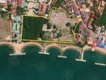ที่ดินนาจอมเทียน26 ติดทะเลบ้านอำเภอเป็นชายหาดส่วนตัว 26-1-41ไร่ขายไร่ละ100ล้านบาท(2,635,250,000ล้าน), ชลบุรี
