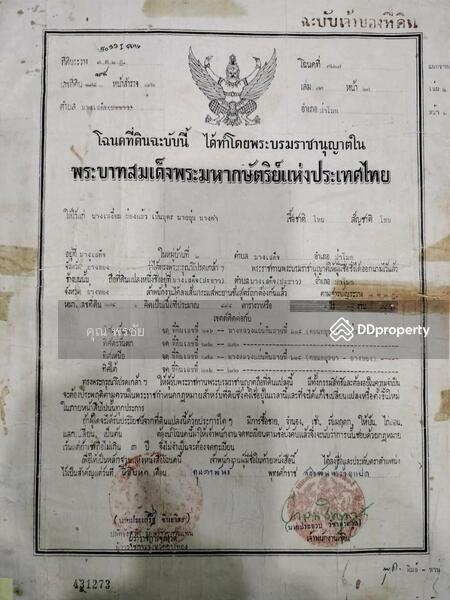 ขายที่นาติดถนน ป่าโมกข์ อ่างทอง, Ang Thong, Unnamed Road, Bang Sadet, Pa Mok, Ang Thong, , 1,976 sqm, Land For Sale, by คุณ พรชัย, 6835579 - DDproperty.com