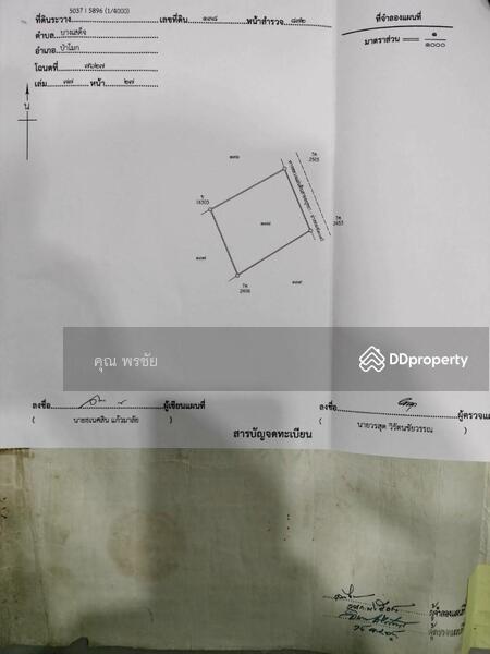 ขายที่นาติดถนน ป่าโมกข์ อ่างทอง, Ang Thong, Unnamed Road, Bang Sadet, Pa Mok, Ang Thong, , 1,976 sqm, Land For Sale, by คุณ พรชัย, 6835579 - DDproperty.com