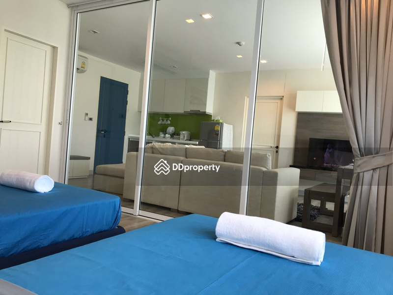 The Crest Santora, Prachuap Khiri Khan, Soi Hua Hin 7 Petchkasem Road, Hua Hin, Prachuap Khiri Khan, 2 Bedrooms, 75 sqm, Condo For Sale, by ขจร งามจรัส, 6837892 - ห้องนอน 2 และห้องนั่งเล่น - DDproperty.com