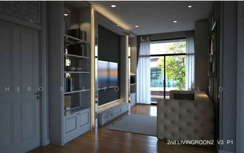 For Rent 4 Bedroom Detached House in Setthasiri Krungthep Kreetha, Bang Kapi Bangkok BRE8397, Bangkok, Hua Mak, Bang Kapi, Bangkok, 4 Bedrooms, 260 sqm, Single Detached House For Rent, by Hero Realtor Co., Ltd., 7358747 - DDproperty.com
