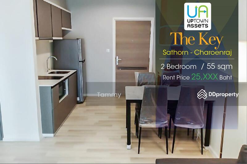The Key Sathorn-Charoenraj, Bangkok, 3725-4334 Charoen Rat Road, Bang Klo, Bang Kho Laem, Bangkok, 2 Bedrooms, 55 sqm, Condo For Rent, by Uptown Assets Co., Ltd, 7631065 - DDproperty.com