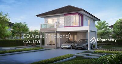 ขาย - บ้านเดี่ยว 2 ชั้น Trendy Tara romklao เทรนดี้ ธารา ร่มเกล้า ติดถนน ใกล้สุวรรณภูมิ, กรุงเทพ