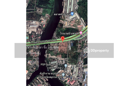 ขาย - ขายที่ดินติดถนนพระราม2 ขาออก ถมแล้ว 49ไร่ หน้ากว้าง 260เมตร ลึก 333 ใกล้สะพานท่าจีน, สมุทรสาคร