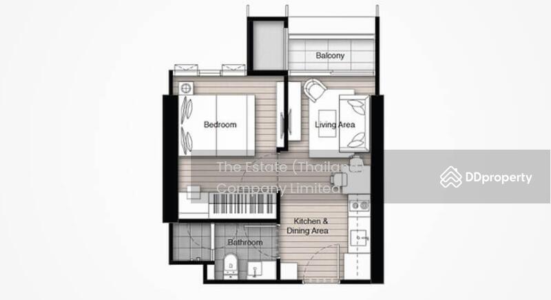 Whizdom Connect Sukhumvit : วิสซ์ดอม คอนเนค สุขุมวิท, กรุงเทพ, 1 ซอยปิยบุตร์ 1 ถนนสุขุมวิท, บางนา, บางนา, กรุงเทพ, 30 ตร.ม., คอนโด ให้เช่า, โดย The Estate(Thailand) Limited, 7946946 - DDproperty.com