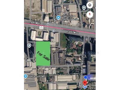 ขาย - ขาย ที่ดินเปล่า ติดถนนใหญ่ รถไฟฟ้าสายสีชมพู ซอยแจ้งวัฒนะ 40, นนทบุรี