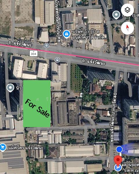 ขาย ที่ดินเปล่า ติดถนนใหญ่ รถไฟฟ้าสายสีชมพู ซอยแจ้งวัฒนะ 40, นนทบุรี, บางตลาด, ปากเกร็ด, นนทบุรี, 11,200 ตร.ม., ที่ดิน ขาย, โดย สรวีย์ ศรีพรอำไพ, 7965138 - DDproperty.com