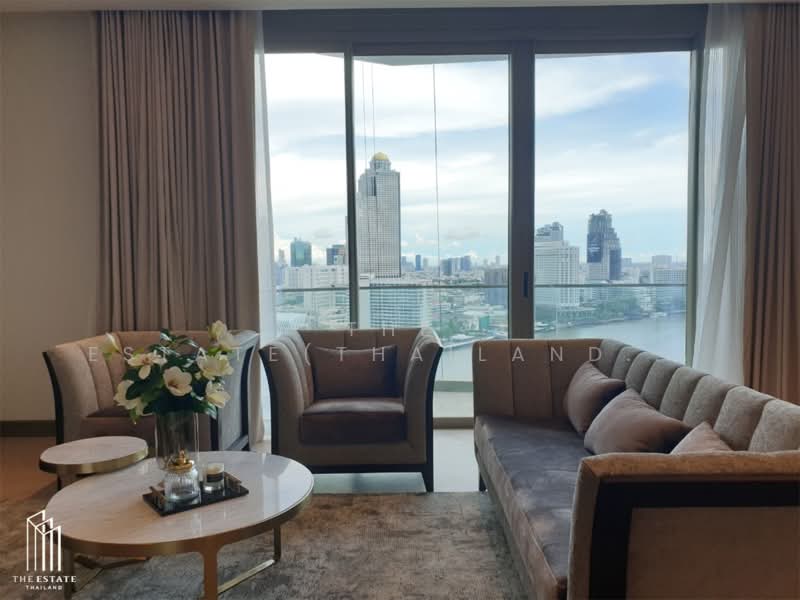 The Residences At Mandarin Oriental, Bangkok, 117 Charoen Nakorn Road, Khlong Ton Sai, Khlong San, Bangkok, 2 Bedrooms, 152 sqm, Condo For Rent, by The Estate(Thailand) Limited, 7984100 - DDproperty.com