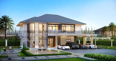 ขาย - บ้านเดี่ยว บ้านหรู เทรนดี้ ธารา ร่มเกล้า ใกล้สนามบินสุวรรณภูมิ, กรุงเทพ