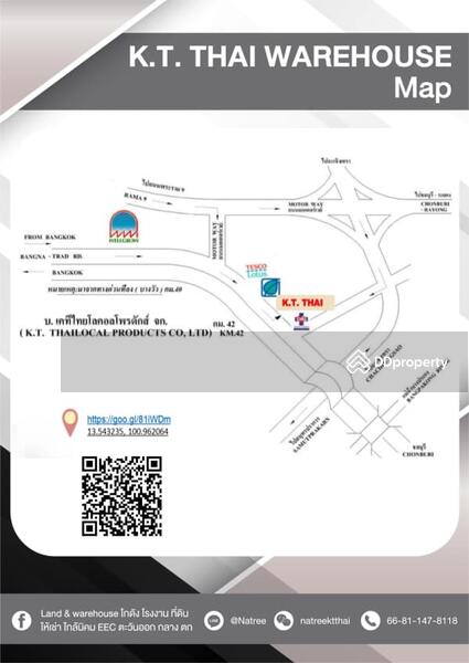 warehouse for rent map