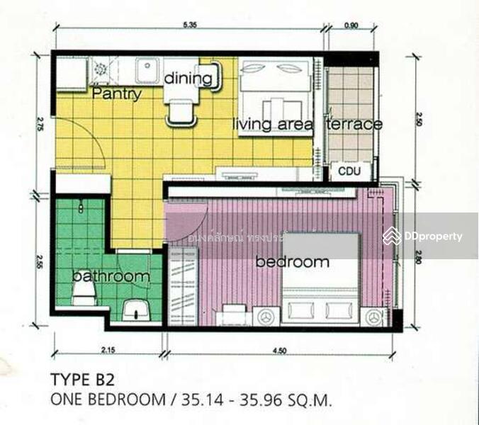 @City Condominium, Bangkok, 169 Sukhumvit Road, Bang Chak, Phra Khanong, Bangkok, 1 Bedroom, 35 sqm, Condo For Rent, by อนงค์ลักษณ์ ทรงประโคน, 8018499 - DDproperty.com