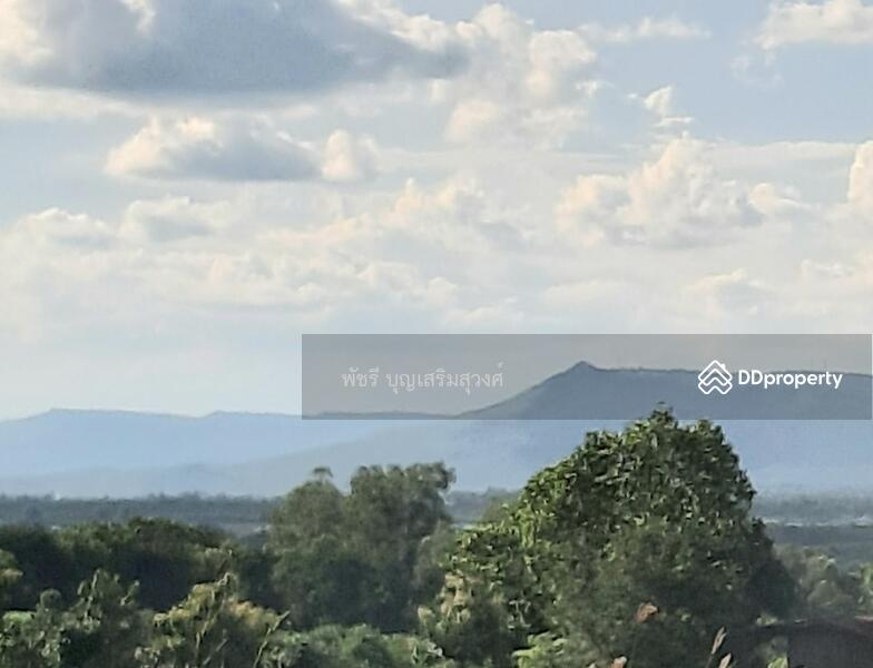 วิวที่ราบเชิงเขาและ ภูเขาโดยรอบ ด้านท้ายแปลงสวยงาม