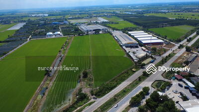 ขาย - ขายที่ดินแปลงสวย 15 ไร่ ติดถนนบางบัวทองสุพรรณบุรี, นนทบุรี