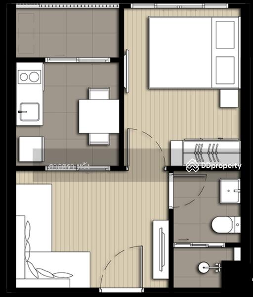 Elio Del Nest, Bangkok, 39 Udomsuk Road, Bang Na, Bang Na, Bangkok, 1 Bedroom, 32 sqm, Condo For Rent, by Sarttra Wang, 8394636 - DDproperty.com