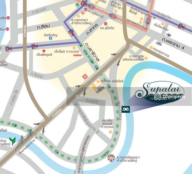 ขาย - Supalai Lite สาทร, กรุงเทพ