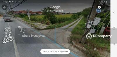 ขาย - ขายที่ดินติดถนนบางกรวย-ไทรน้อย 47ไร่ 30ตรว. 22,000 บาท /ตรว., นนทบุรี